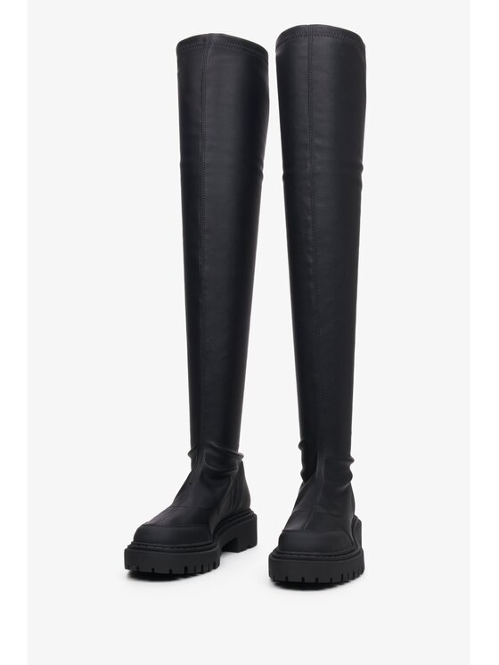 Estro Estro Μπότες ER00113828 Μαύρο