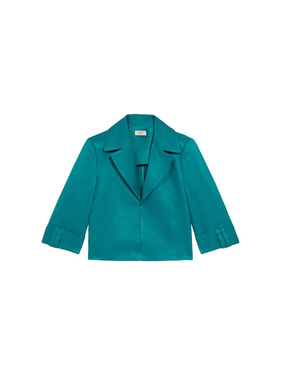 Oltre Oltre Giacca outdoor R189R002308N015 Turchese Cropp Fit