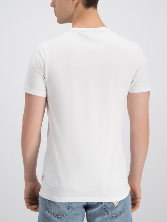 Guess Guess T-shirt M92I39 I3Z00 Bianco Slim Fit