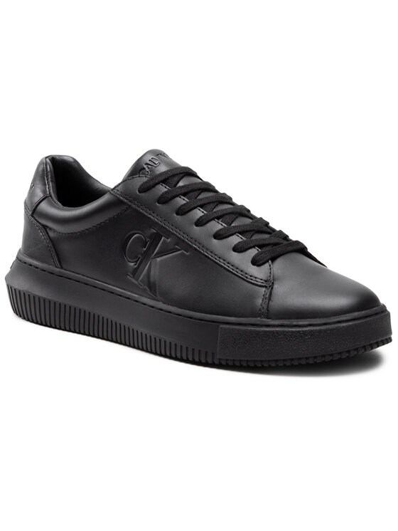 Calvin Klein Jeans Sneakers Chunky Sole Sneaker Laceup YM0YM00036 Noir •  Modivo.fr