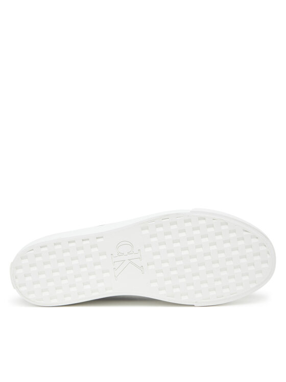 Calvin Klein Jeans Calvin Klein Jeans Гуменки Vulc Flatform Ctn Logo Tag YW0YW01838 Черен