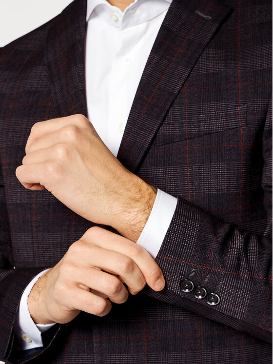 Pierre Cardin Pierre Cardin Zakó 42288/810/14269 Szürke Modern Fit
