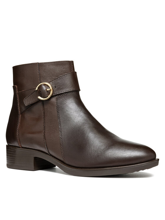Geox Geox Škornji D Felicity D46G1A 04304 C6021 Rjava