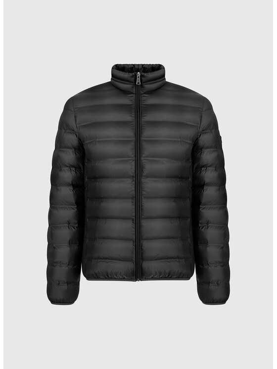 Pako Lorente Pako Lorente Kurtka przejściowa P25WF-5X-001 Czarny Classic Fit