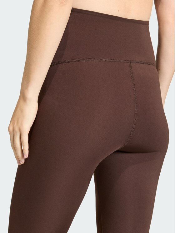 adidas adidas Legginsy 159852 Brązowy Fitted Fit