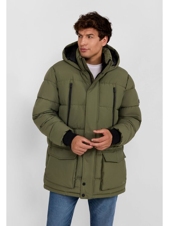 minoti minoti Kurtka zimowa 27mcoat8 Khaki Parka Fit