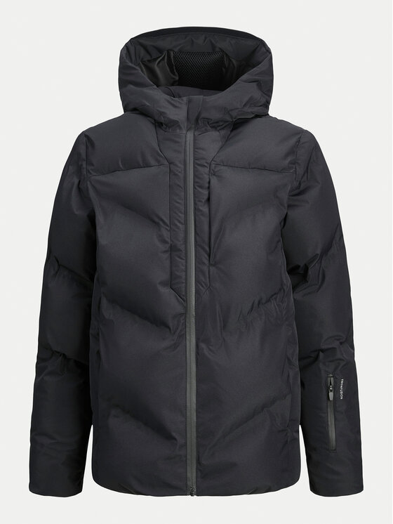 Jack & Jones Junior Jack & Jones Junior Kurtka zimowa Slay 12261353 Czarny Regular Fit