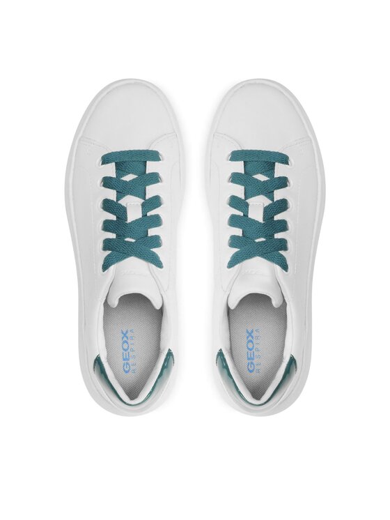 Geox Geox Sneakers D Spherica Ec4.1 D35TCB 08502 C1392 Weiß