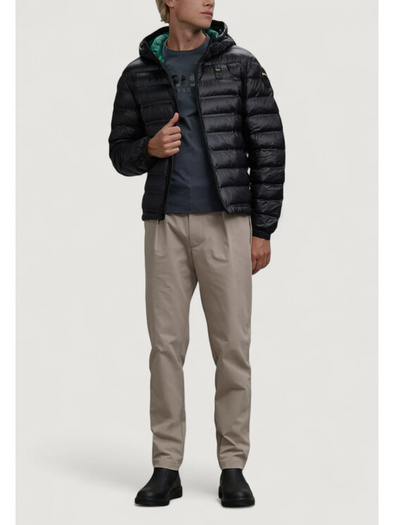 Blauer Blauer Giubbotto invernale CHARLES Nero Egg Fit