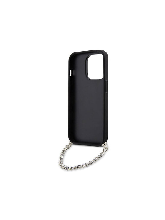 KARL LAGERFELD KARL LAGERFELD Etui na telefon Monogram Chain Czarny