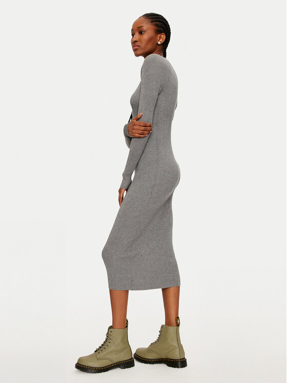 Vero Moda Vero Moda Strickkleid Willow 10321939 Grau Slim Fit