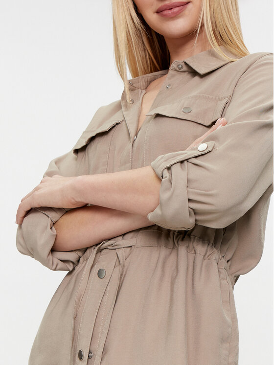 ONLY ONLY Camicia Aris 15310852 Beige Regular Fit