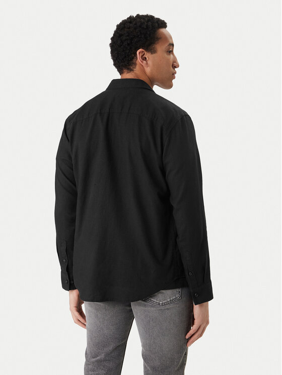 Calvin Klein Jeans Calvin Klein Jeans Πουκάμισο LV04RF121G Μαύρο Regular Fit