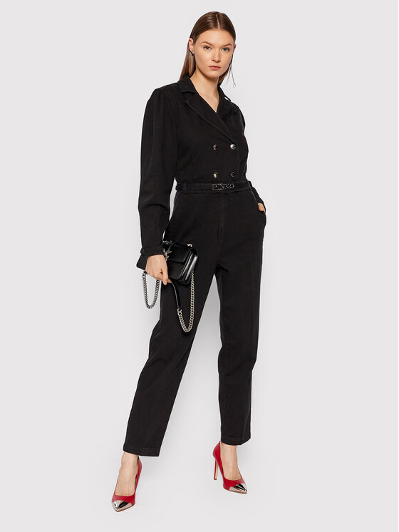 PINKO Pinko Kombinezon Little Rock 1J10R8 Y78N Črna Regular Fit