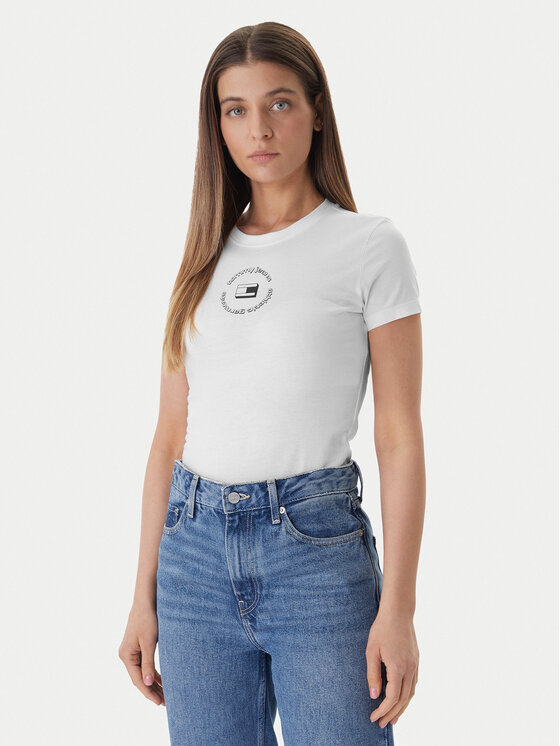 Tommy Jeans Tommy Jeans Komplet t-shirtów DW0DW23004 Kolorowy Slim Fit