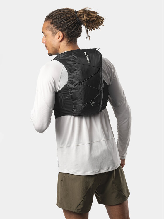 Salomon Salomon Vestă pentru alergare Active Skin 8 No Flasks LC2205100 Negru