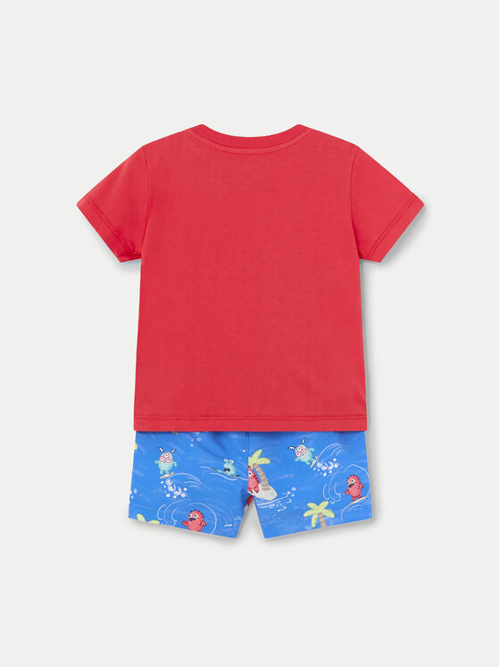 Mayoral Mayoral Set T-Shirt und Badehose 1650 Bunt Regular Fit