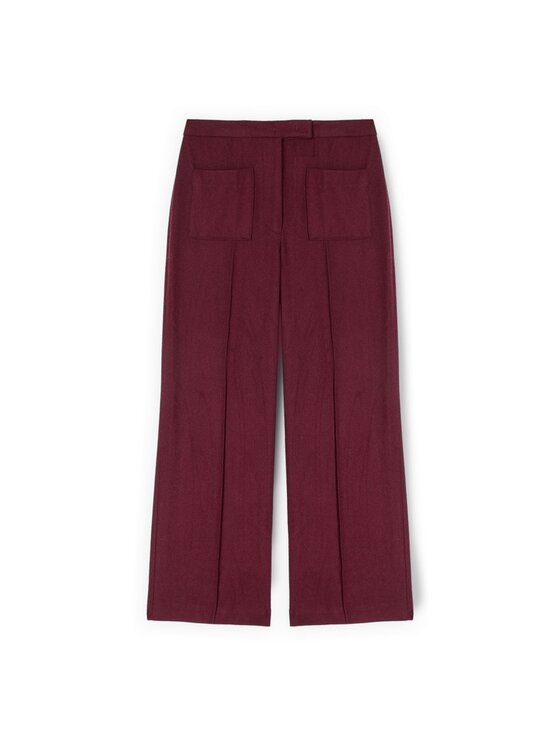 Motivi Motivi Pantaloni di tessuto P055Q004251N036 Bordeaux Over Fit