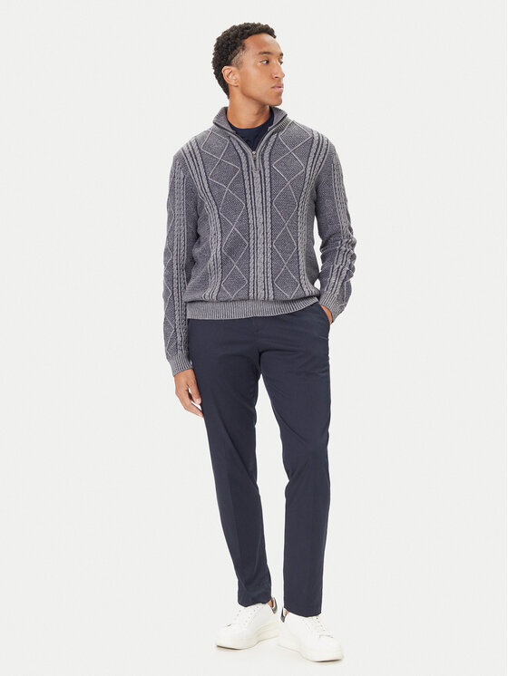 Guess Guess Džemper M5BR44 Z2ZK2 Tamnoplava Regular Fit