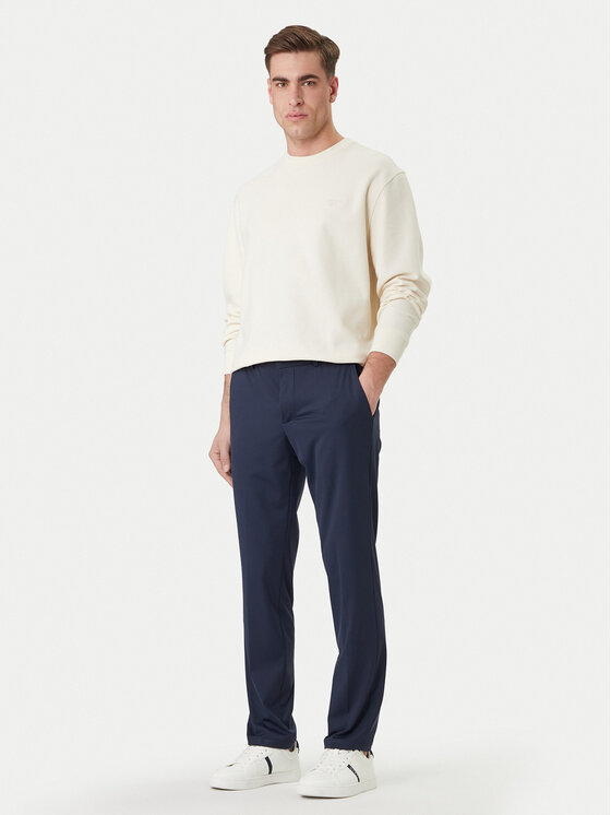 Guess Guess Chinosy M5BB75 WHHO2 Granatowy Slim Fit