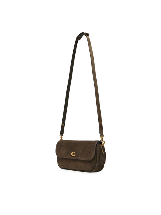 Coach Coach Handtasche Brook Flap CCD07 Khakifarben
