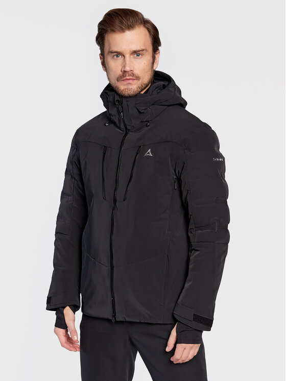 Schöffel Schöffel Лижна куртка Cretaz 23642-00-23299 Чорний Regular Fit