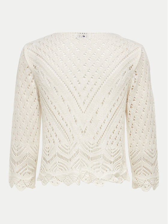 JDY JDY Светр New Sun 15212788 Білий Regular Fit