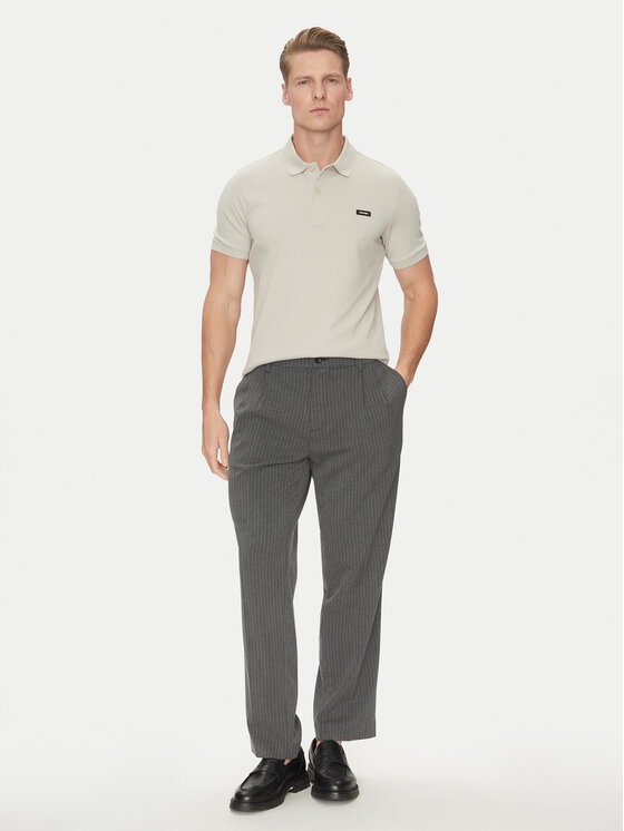 Calvin Klein Calvin Klein Polo K10K111196 Siva Slim Fit