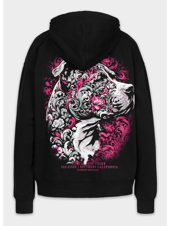 PITBULL PITBULL Bluza TATTOO Czarny Regular Fit