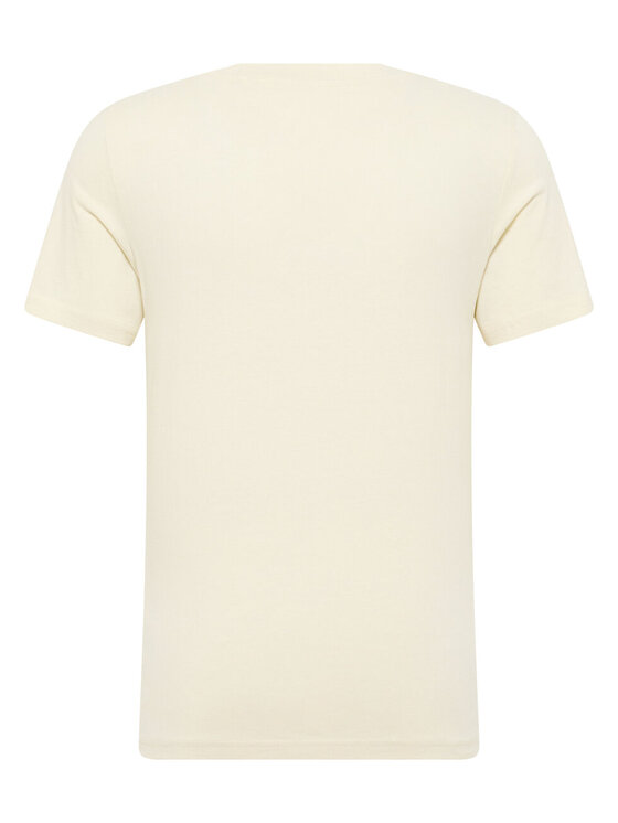 Mustang Mustang T-shirt AUSTIN Beige Regular Fit