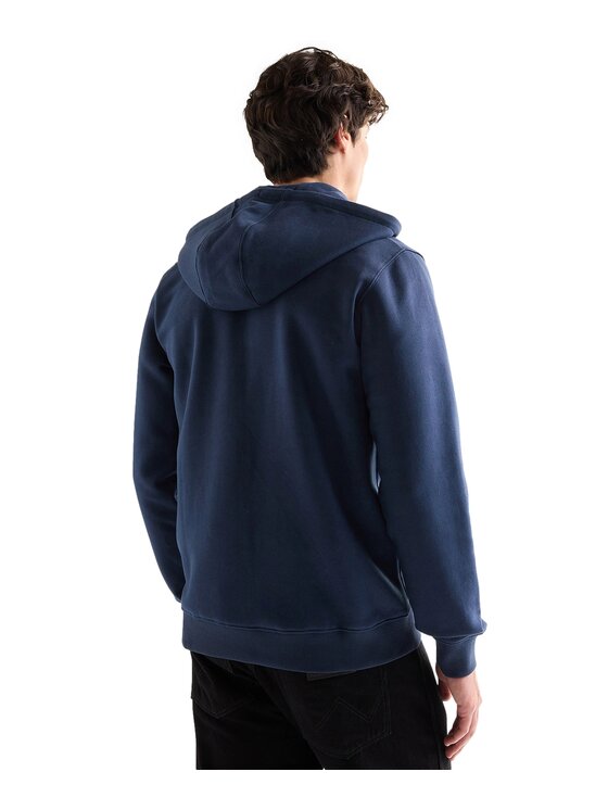 Wrangler Wrangler Felpa 112378028 Blu scuro Regular Fit