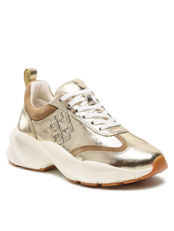 Tory Burch Sneakers Good Luck Trainer 13526 Or • 