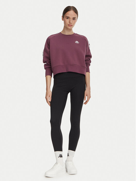 Kappa Kappa Džemperis 222 Banda Marbella 2 311U1TW Violetinė Regular Fit