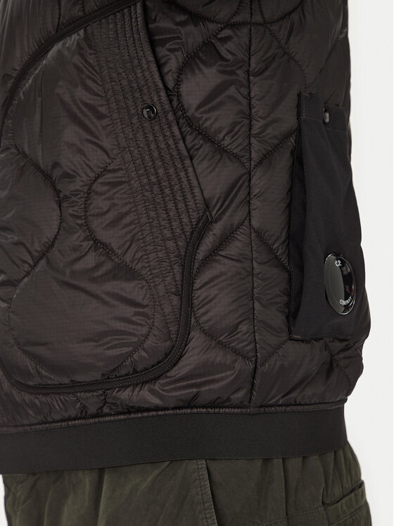 C.P. Company C.P. Company Kamizelka 19CMVE049A110158A Czarny Regular Fit