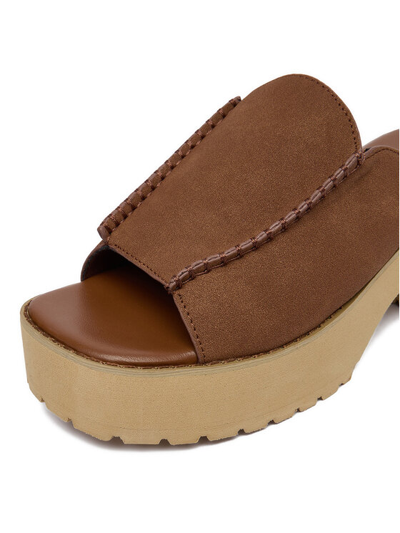 JENNY JENNY Παντόφλες CEO-LB-G9338A Καφέ