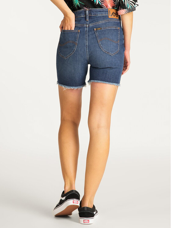 lee relaxed fit denim shorts