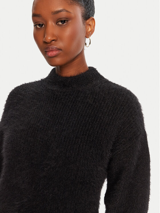 Guess Guess Sweater W4BR25 Z3BH0 Fekete Regular Fit