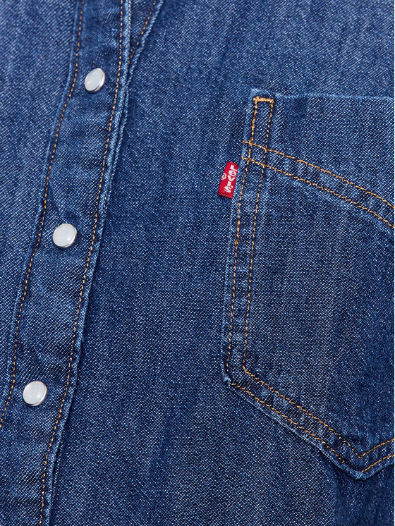 Levi's® Levi's® traper košulja Donovan Western A5974-0007 Tamnoplava Relaxed Fit