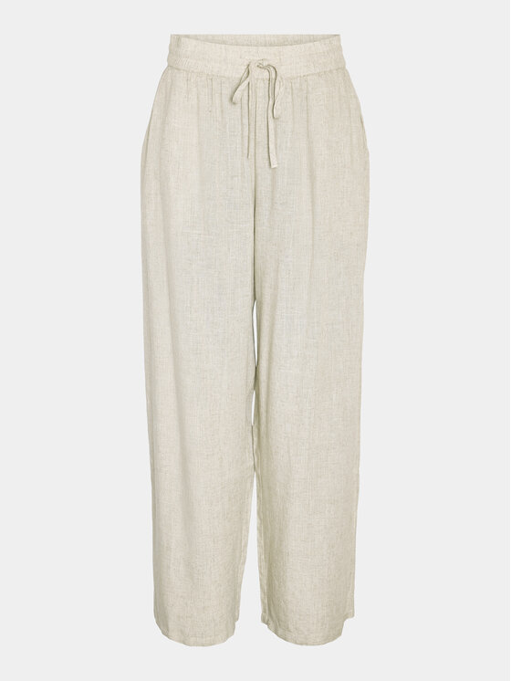 Noisy May Noisy May Pantaloni in maglia Leilani 27026323 Beige Regular Fit