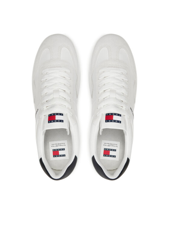 Tommy Jeans Tommy Jeans Tenisice Tjm Leather Retro Cupsole EM0EM01414 Écru