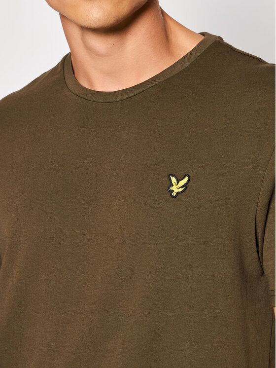 Lyle & Scott Lyle & Scott T-shirt Plain TS400VOG Verde Regular Fit