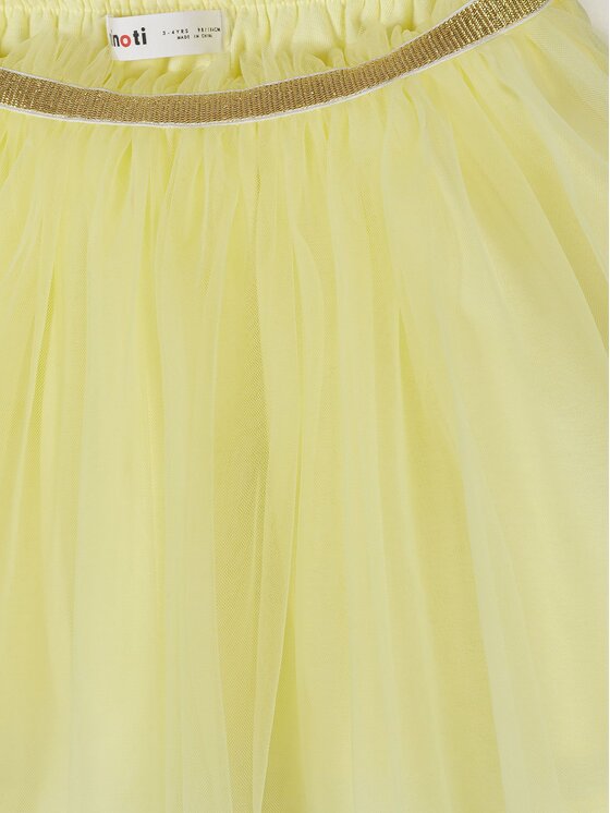 minoti minoti Spódnica tiulowa 30SKIRT100 Żółty Regular Fit
