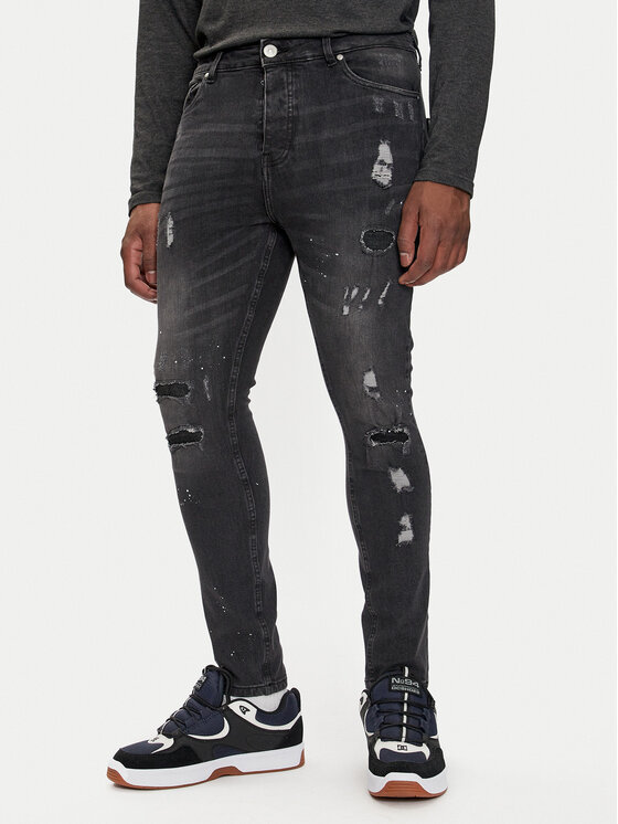 Brave Soul Brave Soul Traperice MJN-CAPSERDIST Siva Slim Fit