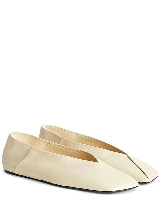 Jil Sander Jil Sander Baleriny J57WZ0001 Biały