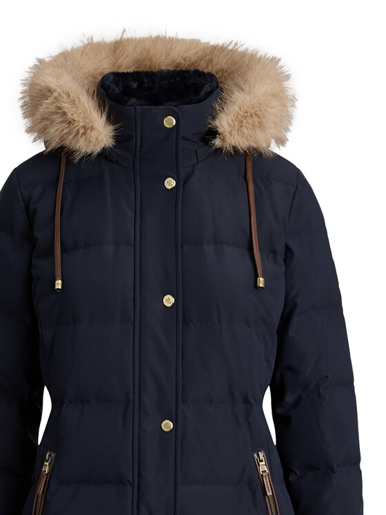 LAUREN RALPH LAUREN LAUREN RALPH LAUREN Vatovaná bunda 297957509008 Tmavomodrá Regular Fit