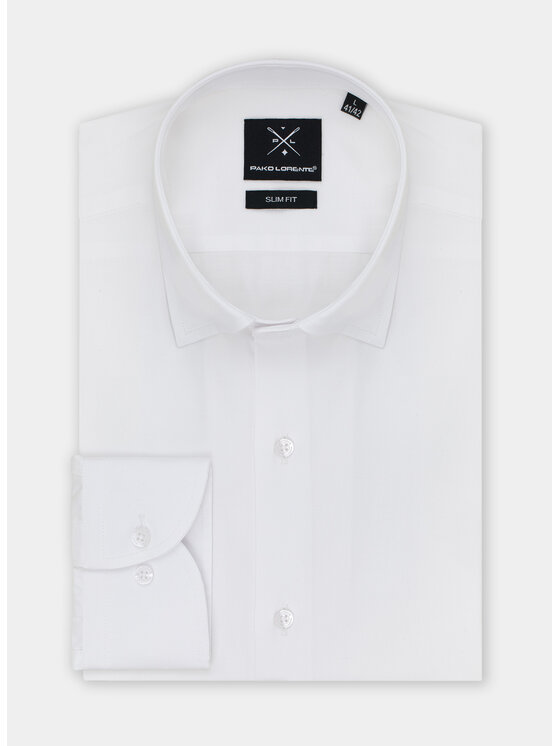 Pako Lorente Pako Lorente Koszula P21WF-1X-174 Biały Slim Fit