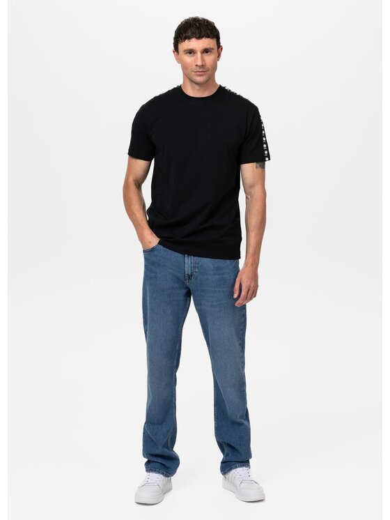 PITBULL PITBULL T-Shirt AUTOMATIC Czarny Regular Fit
