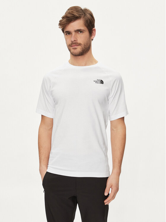 The North Face T-shirt NF0A87NU Bijela Regular Fit