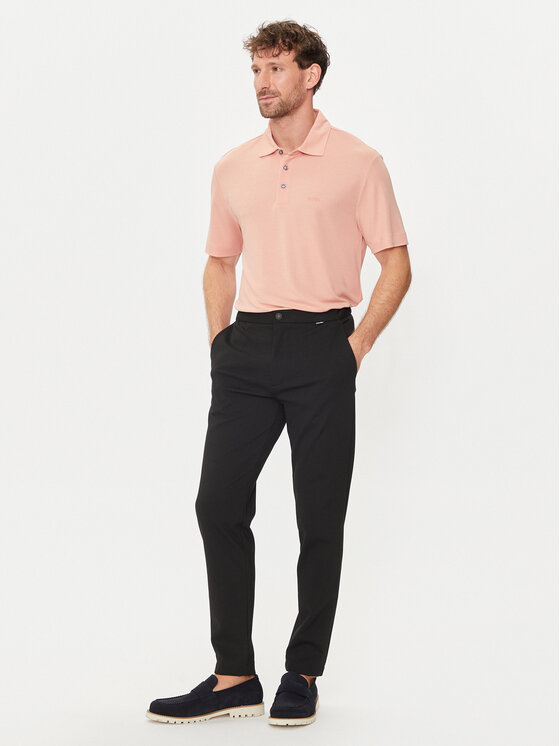 BOSS Boss Polo majica Press 55 50508830 Roza Regular Fit