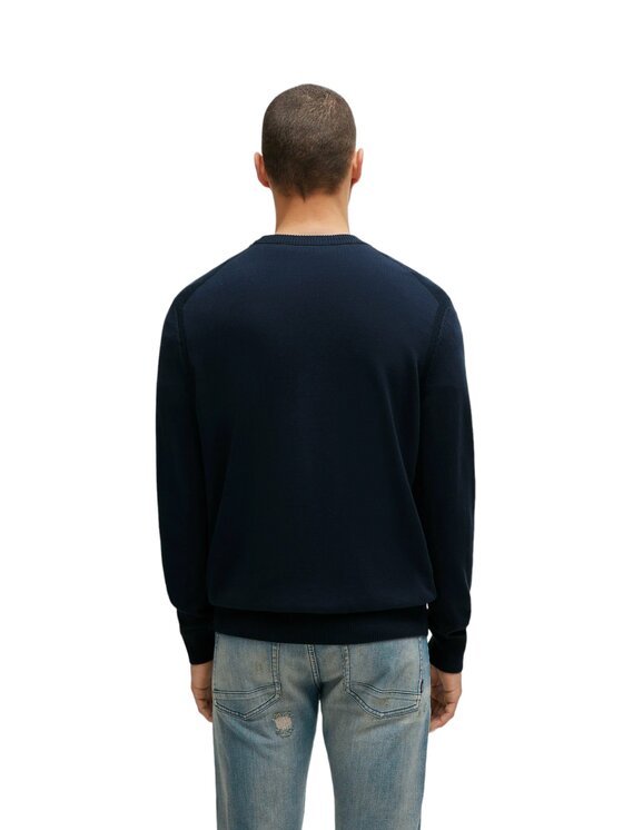 BOSS Boss Maglione q-roa-30816 Blu Regular Fit